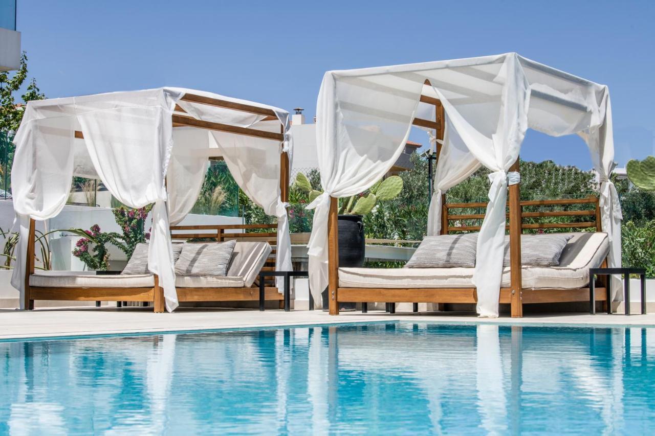 Made Of Blue Luxury Suites Collection Rethymno  ภายนอก รูปภาพ