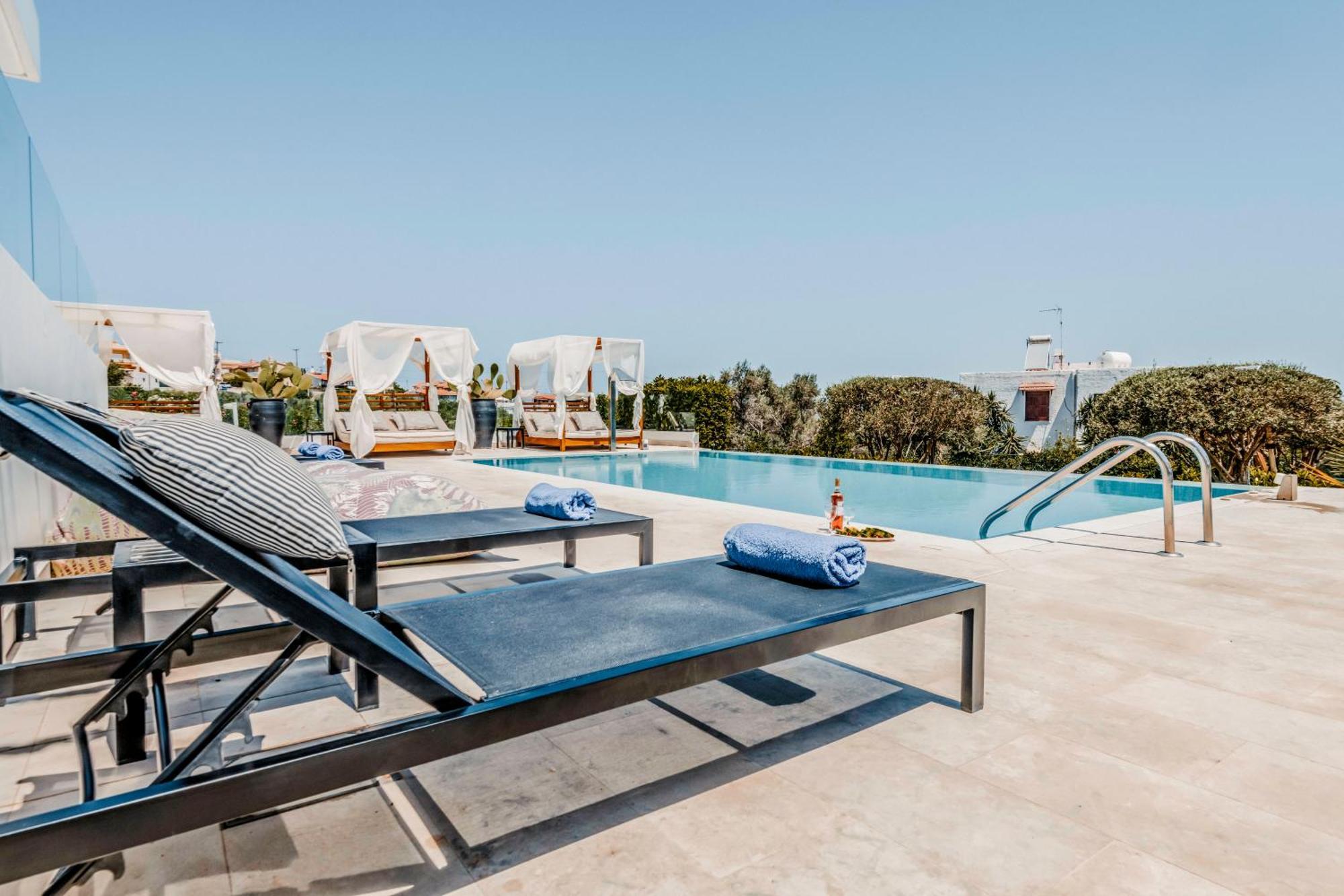 Made Of Blue Luxury Suites Collection Rethymno  ภายนอก รูปภาพ